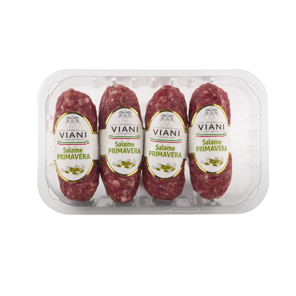 SALAME PRIMAVERA 150g x 4pz vaschetta atp VIANI