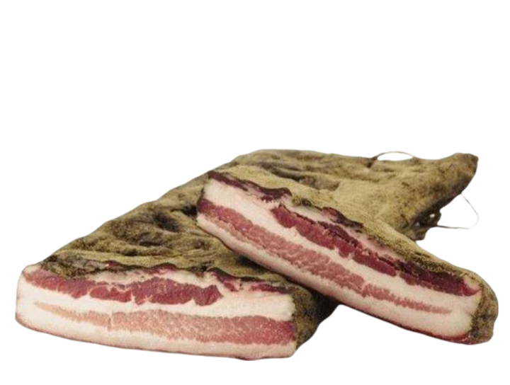 PANCETTA TESA STAGIONATA Rigatino Italia 3,7Kg Aprox s/vuoto VIANI