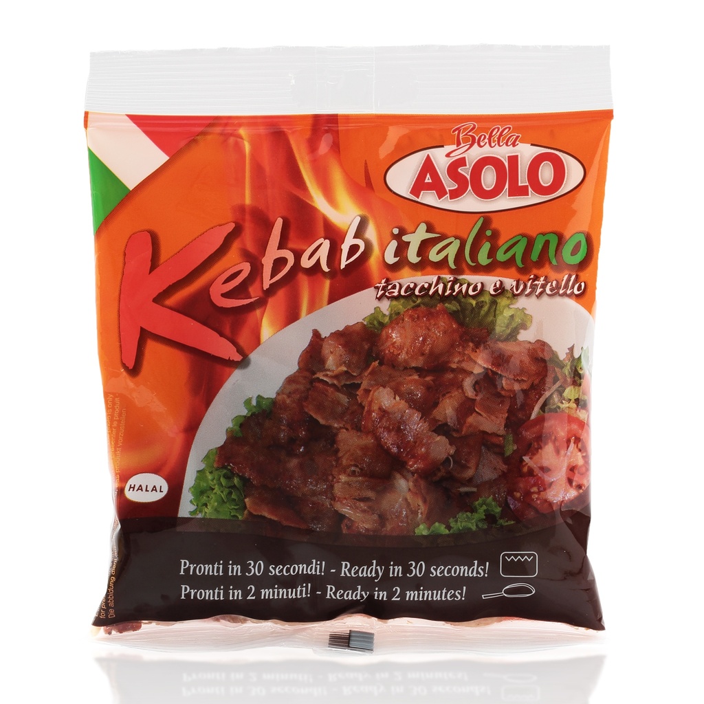 Kebab Tacchino Vitello gr. 100- Bella Asolo