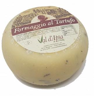 FORMAGGIO AL TARTUFO AL KG- VAL D'APSA