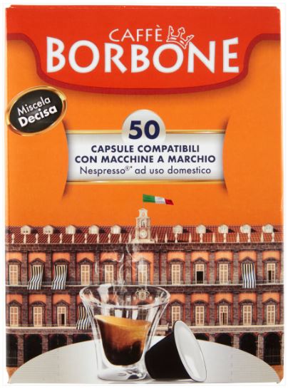 BORBONE DECISA NESPRESSO CAPSULE X 50