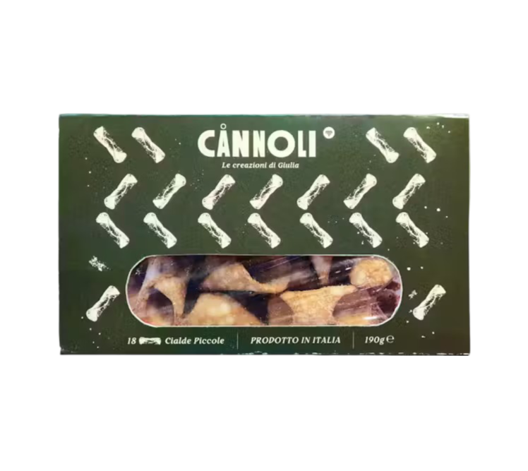 CANNOLI SICILIANI MIGNON 190 GR LE CREAZIONI DI GIULIA