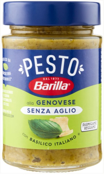 BARILLA PESTO ALLA GENEVOSE SENZA AGLIO 190 GR