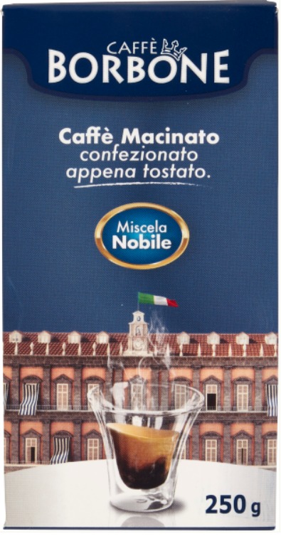 CAFFE'MACINATO NOBILE 250 GR BORBONE