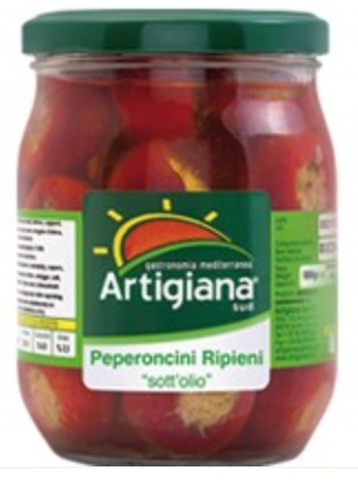 PEPERONCINI PICCANTI 1 KG ARTIGIANA SUD