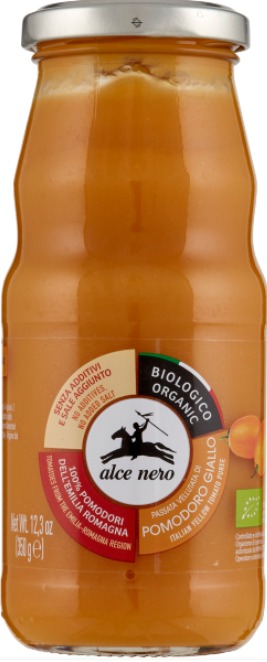 PASSATA POMODORO GIALLO (350GR x 12) ALCENERO