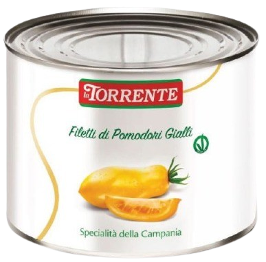 FILETTI DI POMODORI GIALLI 2.000 GR TORRENTE