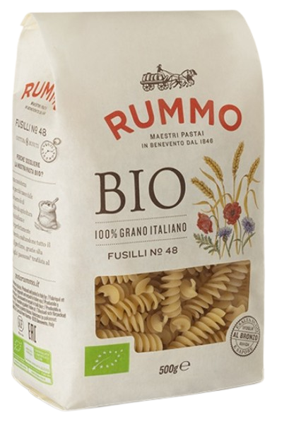 FUSILLI BIO Nº 48 (500GR x 16) RUMMO