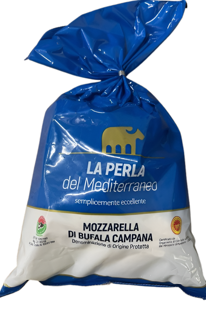 MOZZARELLA DI BUFALA AVERSANA- 500GR PERLA DEL MEDITERRANEO