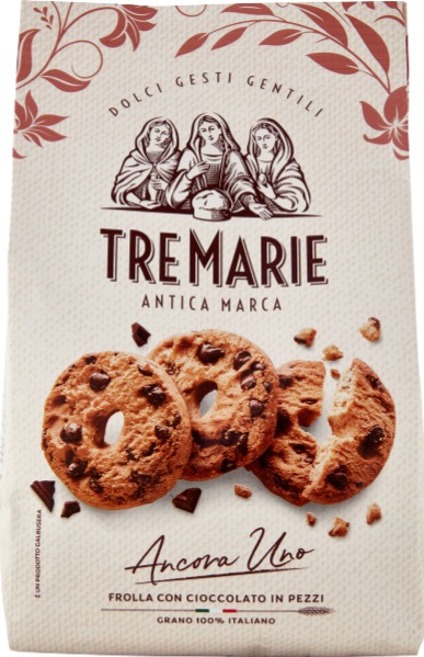 TRE MARIE BISCOTTI FROLLA CON GOCCE DI CIOCCOLATO 360 GR