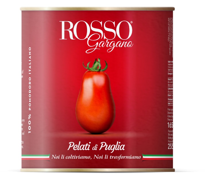 POMODORI PELATI (2,5KG X 6) ROSSO GARGANO