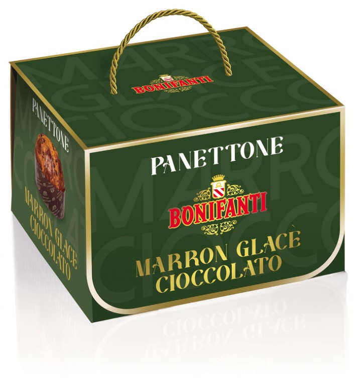 PANETTONE MARRON GLACÉ E CIOCCOLATO 750G 1x6 BONIFANTI