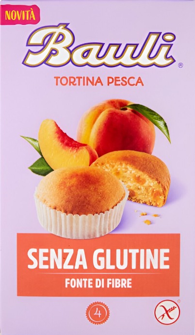 TORTINA PESCA SENZA GLUTINE 140 GR (X 8) BAULI