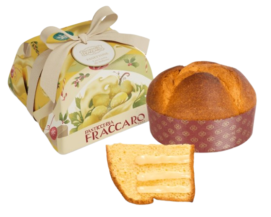 PANETT ALLE BOLLICINE INCARTO ARTIGIANALE 750Gr * 6- FRACCARO SPUMADORO