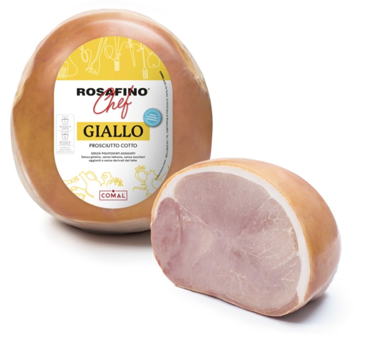 PROSCIUTTO COTTO ROSAFINA GIALLO 8KG APROX - COMAL