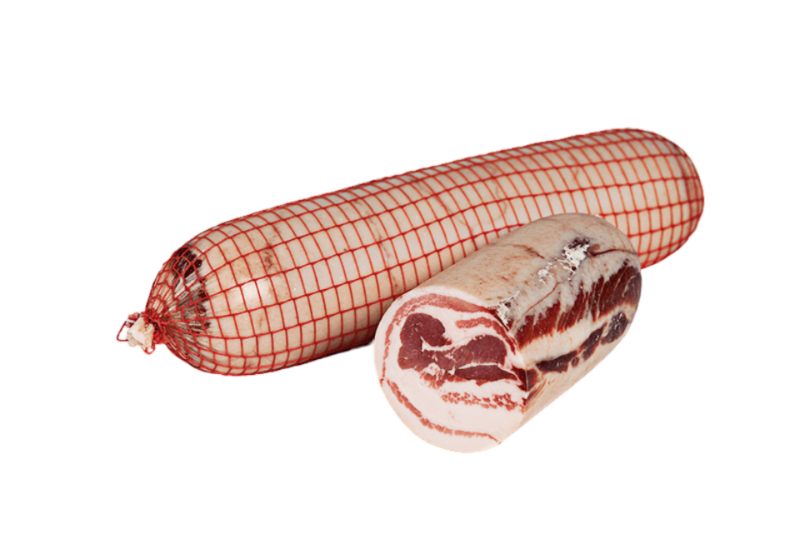 PANCETTA ARROTOLATA DOLCE 6,6Kg (caja 22Kg) Aprox- SAP