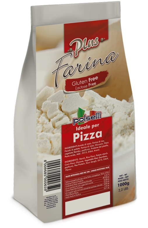 FARINA SENZA GLUTINE 1Kg - POLSELLI