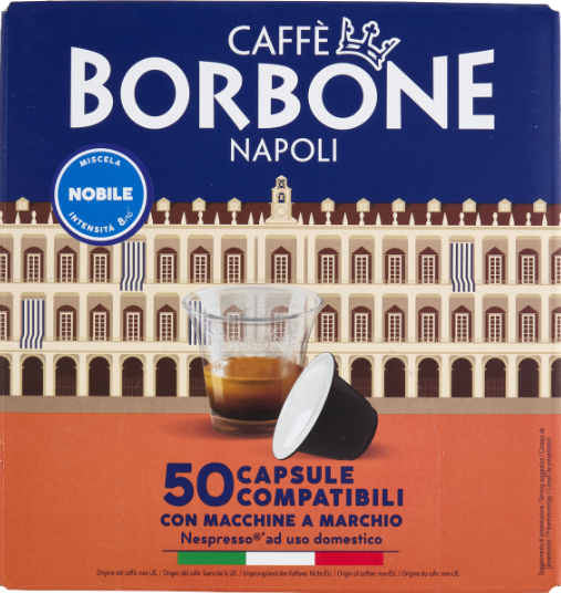 BORBONE NOBILE CAPSULE NESPRESSO X50 - BORBONE