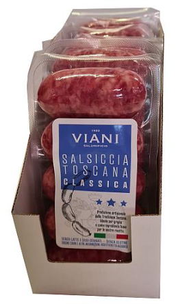 SALSICCIA TOSCANA CLASSICA 240GR VIANI