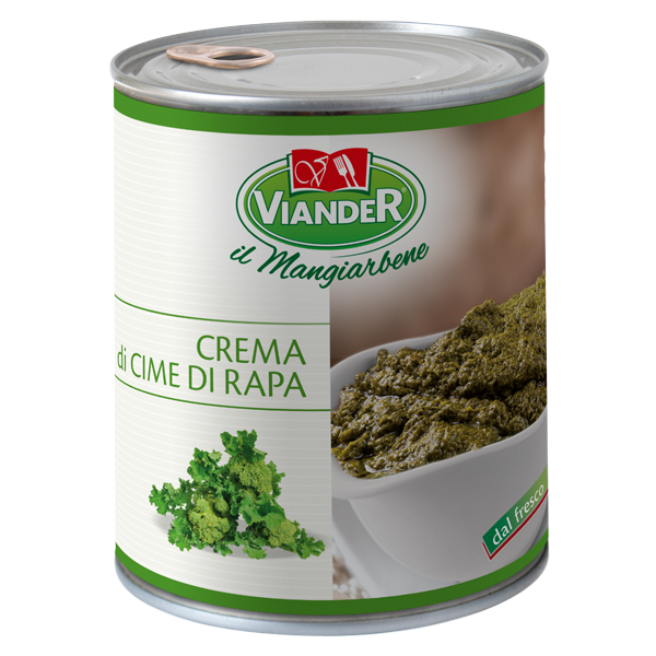CREMA DI CIME DI RAPA 850gr VIANDER