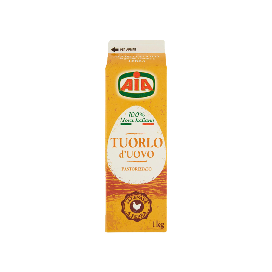 TUORLO D'UOVO PASTORIZZATO 1KG - CT * 6