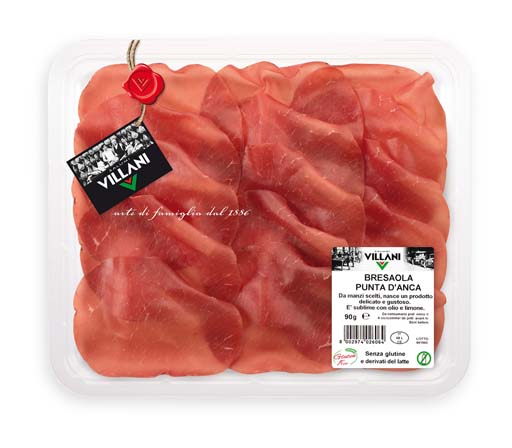 [39026] AFF. BRESAOLA PUNTA D'ANCA 90G CT8PZ VILLANI