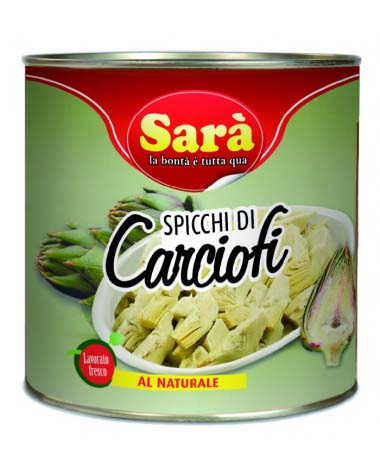 [400035] ALCACHOFA CUARTEADA SARA 3KG(BIOVSPIC3SAR)