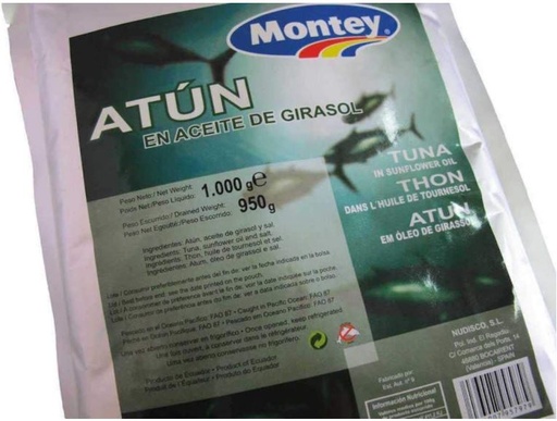 [400122] ATUN EN ACEITE 1 Kg. MONTEY