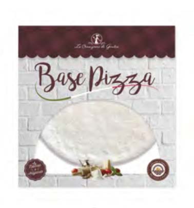 [801256] BASE PIZZA BIANCA 33CM S/GLUTINE 220gr*15