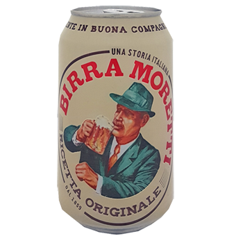 [132287] BIRRA LATTA (33CL X 24) MORETTI