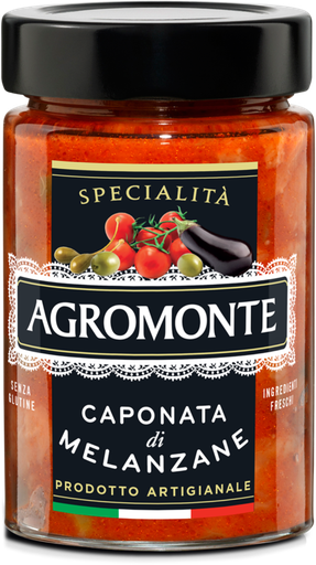 [131399] CAPONATA MELANZANE (212GR x 12) AGROMONTE