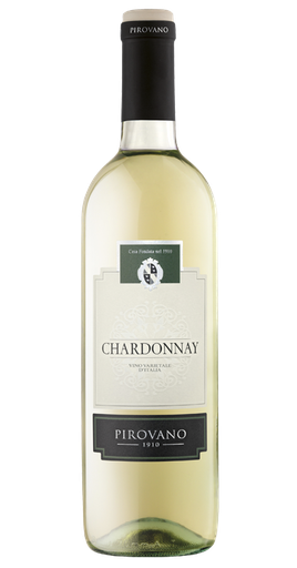 [PI013952] CHARDONNAY   VINO VARIETALE D'ITALIA 11,5º 0'75Lt PIROVANO