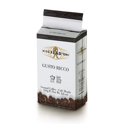 [M250000] Caffè Miscela D'oro GUSTO RICCO 250g Molido