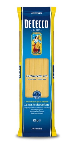 [300214] FETTUCCELLE nº6 500g*24 DE CECCO