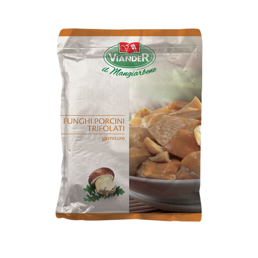 [400404] FUNGHI CHAMPIÑONES TRIFOLATI BOLSA (1,85KG X 12)  VIANDER
