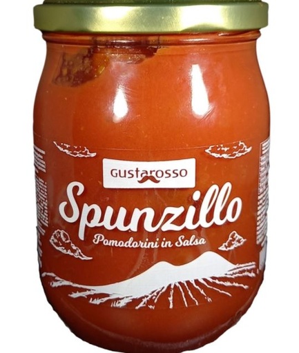 [400633] GUSTAROSSO- SPUNZILLO POMODORINI IN SALSA 520GR*12