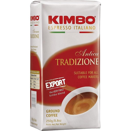 [800007] CAFFÈ MACINATO ANTICA TRADIZIONE BAG (250GR x 20)- KIMBO