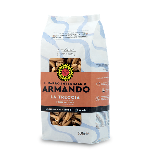 [04188] LA TRECCIA AL FARRO 500gr*12 GRANO ARMANDO