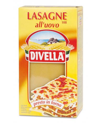 [300096] LASAGNA ALL UOVO DIVELLA 12X 500GR