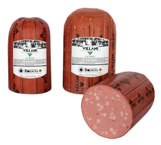 [305028] MORTADELLA FESTA CIL. PISTACCHIO.META' X6KG-CT2 VILLANI