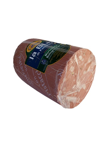 [130463] MORTADELLA TRICOLE PISTACCHIO A METÁ+/- 3,5kg*2 FELSINEO