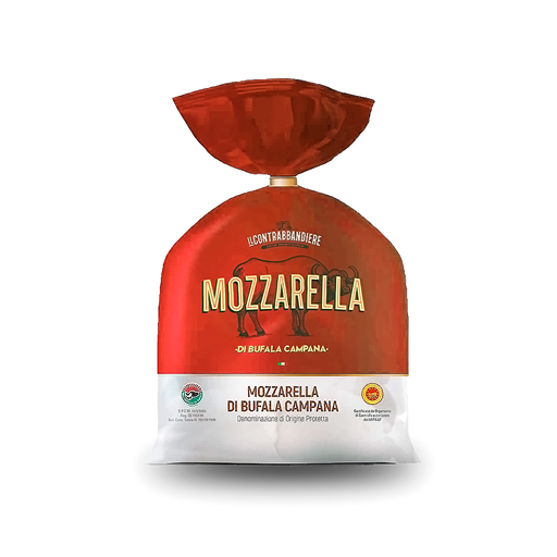 [250g+] MOZZARELLA DI BUFALA DOP BOLSA (250GR x 12UDS) IL CONTRABBANDIERE