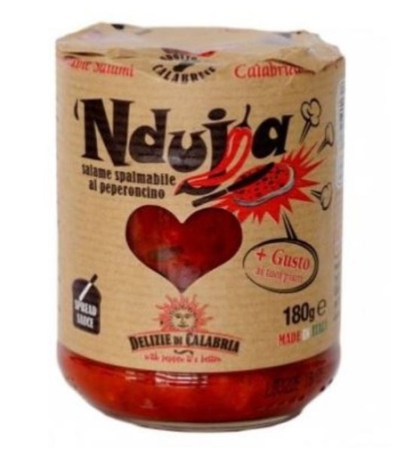 [400227] NDUJA CUORE OLIO DI OLIVA 180 gr x 6