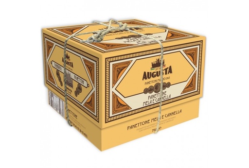 [130422] PANETTONE Mela & CANELLA hat box 750 g Augusta