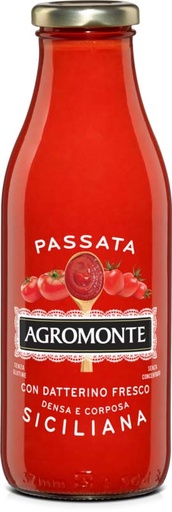 [400712] PASSATA DI CILIEGINO (360ML X 12)  AGROMONTE