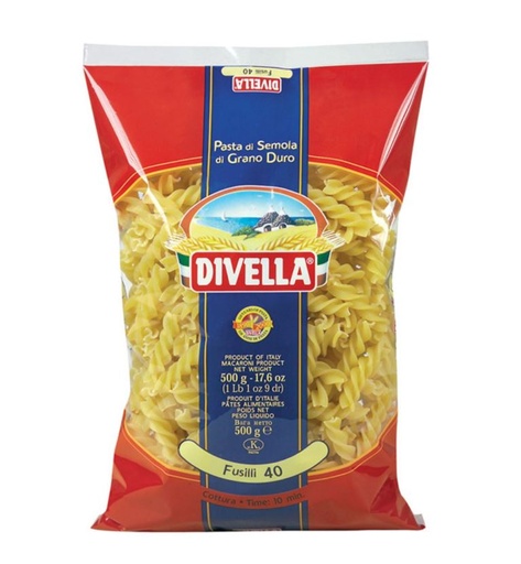 [300077] PASTA DIVELLA FUSILLI 24X 500gr (Nº 40)