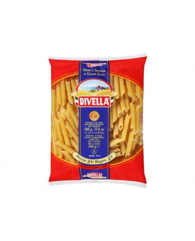 [300127] PASTA DIVELLA PENNE ZITI RIGATE 24X 500GR (Nº 27)