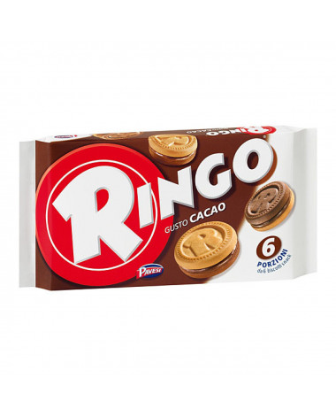 [801304] PAVESI RINGO CACAO 330GR*12