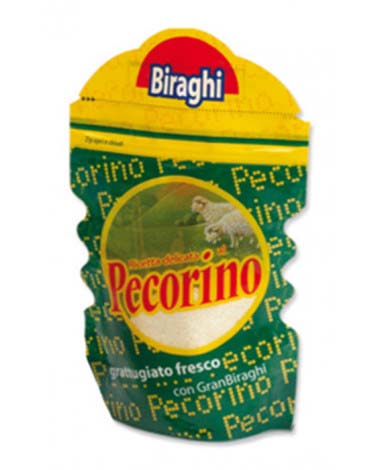 [100133] PECORINO GRATTUGGIATO 100GR (X24)  BIRAGHI