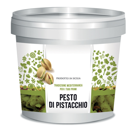 [131478] PESTO DI PISTACCHIO VERDE DI SICILIA 1KG